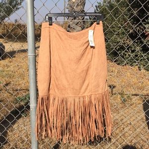 NWT Katia Fringe Skirt 2XL